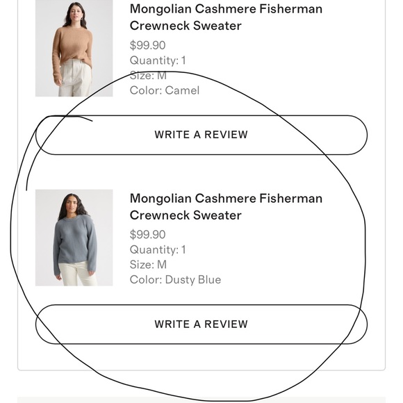 Quince Heather Gray Women's Crew Neck Sweater - Picture 4 of 4